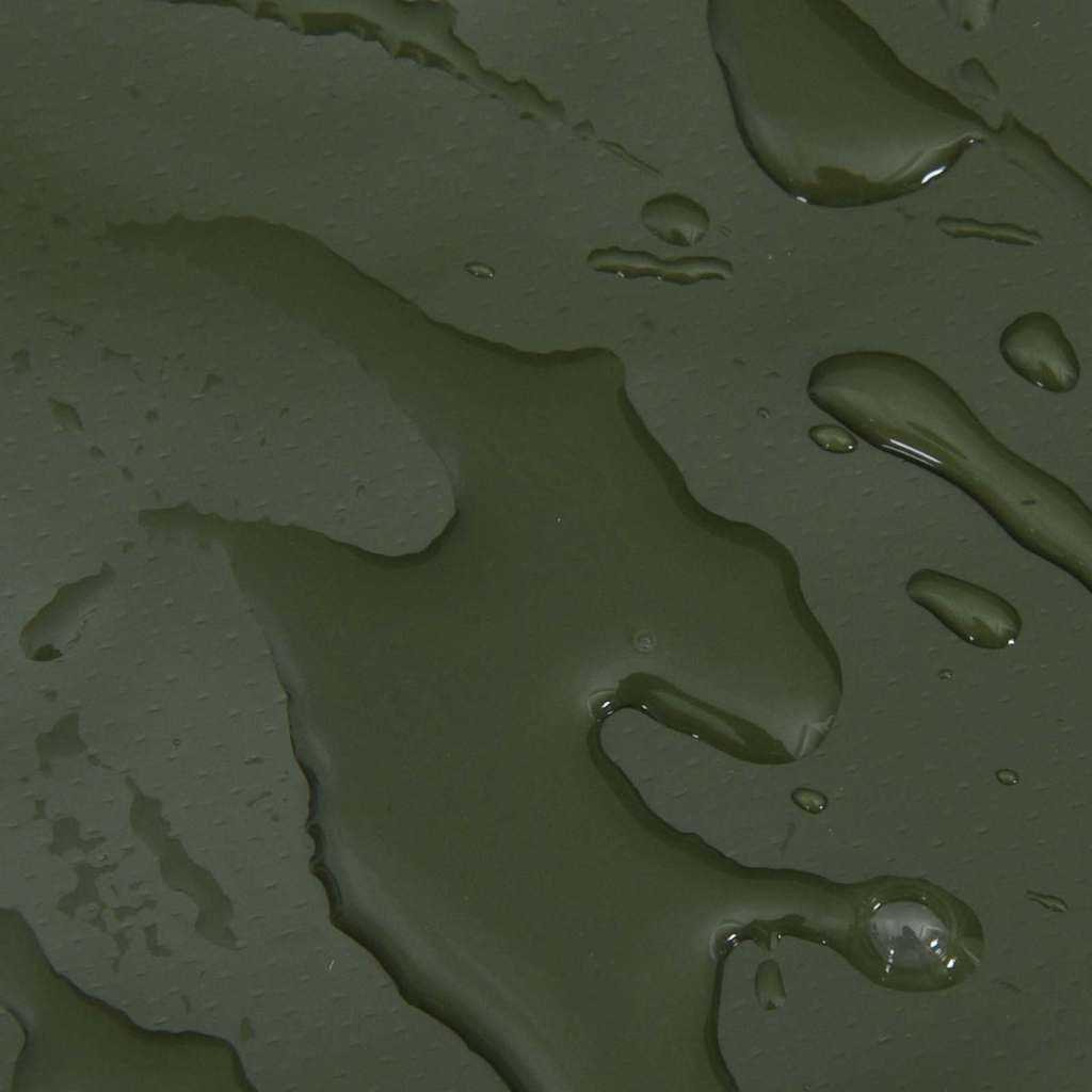 Telo 650g / m² Verde oliva 3,5 x 5 m Tela con rivestimento in PVC