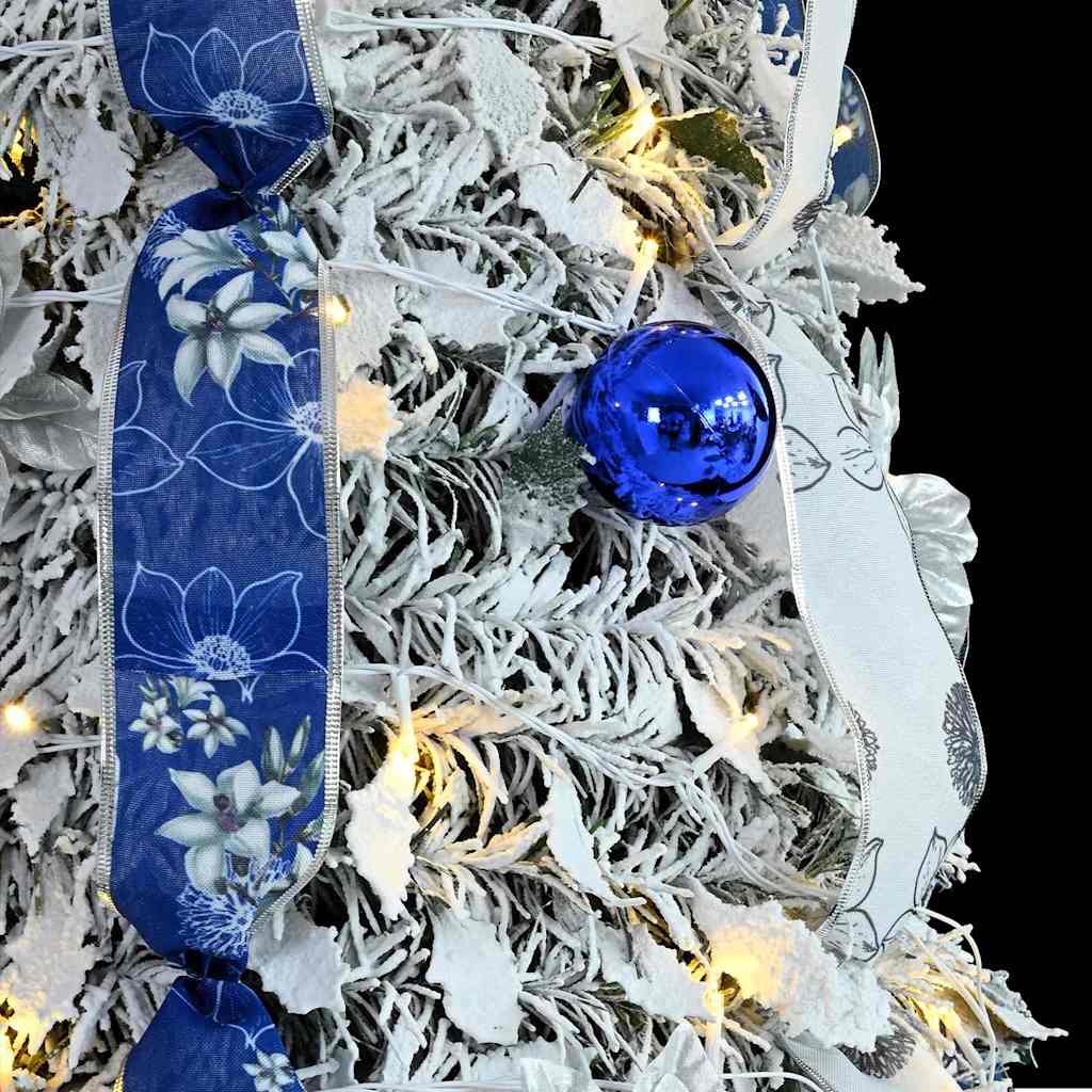 Albero di Natale artificiale con 150 LED Verde 180 cm PVC