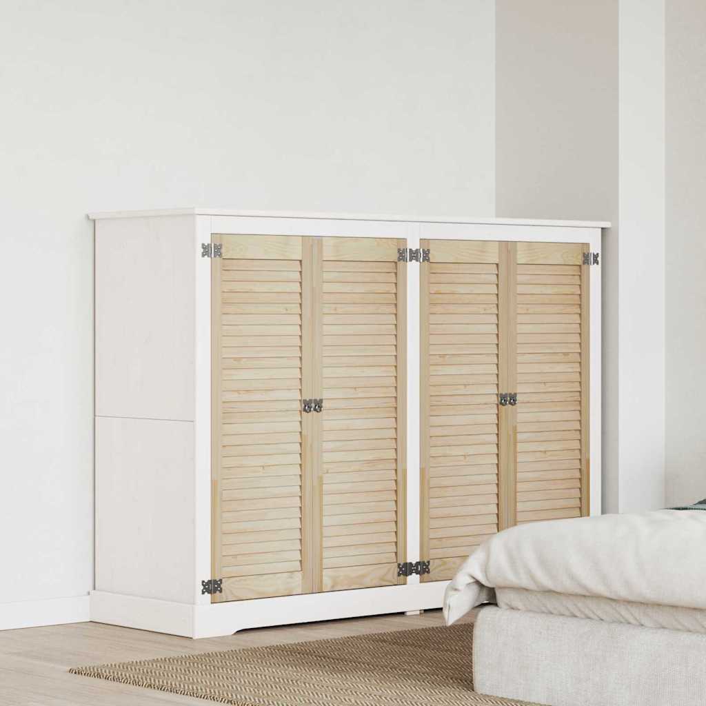 Porta per Armadio 4 pcs Naturale 140.5 x 2.1 x 49.5 cm