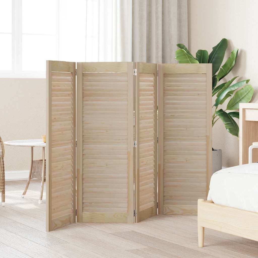 Porta per Armadio 4 pcs Naturale 140.5 x 2.1 x 49.5 cm