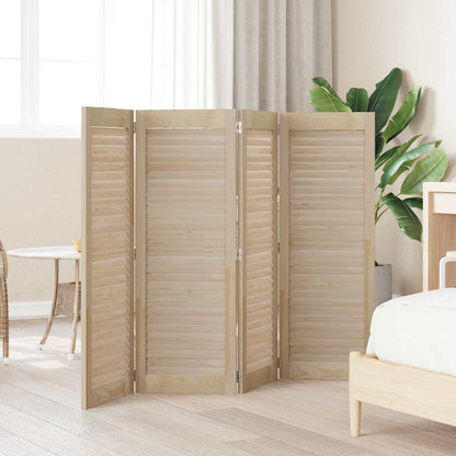 Porta per Armadio 4 pcs Naturale 140.5 x 2.1 x 49.5 cm