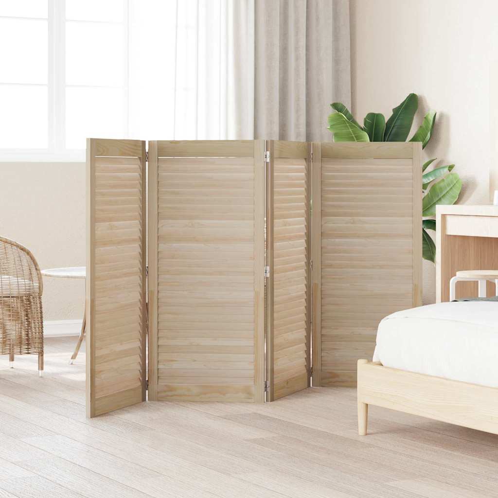 Porta per Armadio 4 pcs Naturale 140.5 x 2.1 x 49.5 cm