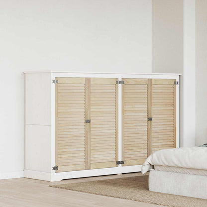 Porta per Armadio con porta 4 pcs Naturale 140.5 x 2 x 59.5 cm