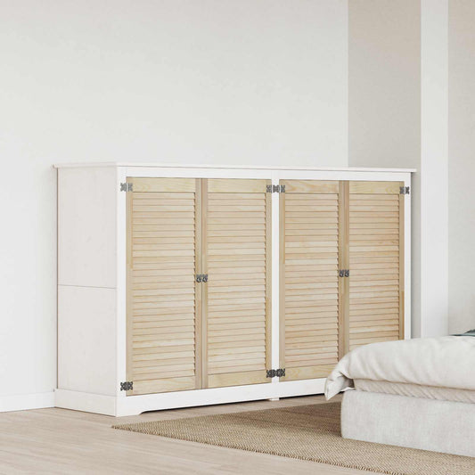 Porta per Armadio con porta 4 pcs Naturale 140.5 x 2 x 59.5 cm