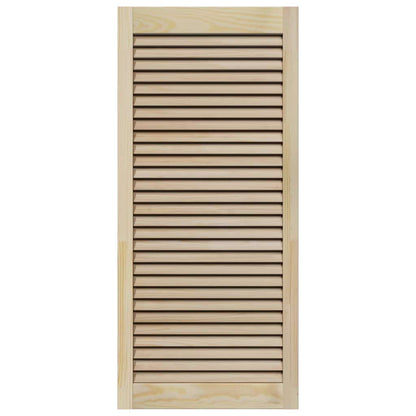 Porta per Armadio 4 pcs Naturale 140.5 x 2.1 x 49.5 cm