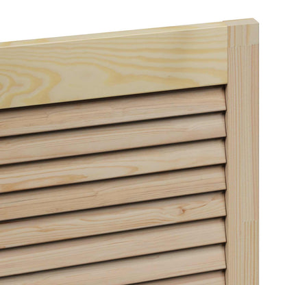 Porta per Armadio con porta 4 pcs Naturale 110 x 2,1 x 59,5 cm