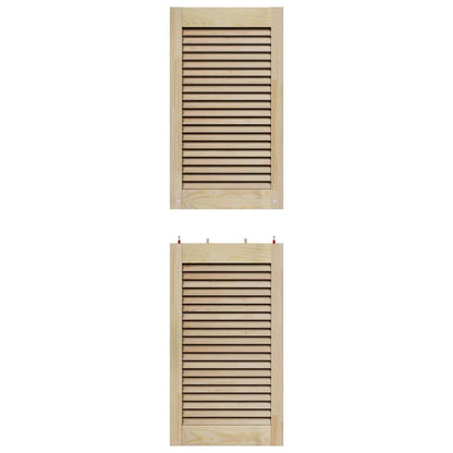Porte per Armadi con porta 4 pcs Marrone 140.5 x 39.5 x 2.1 cm