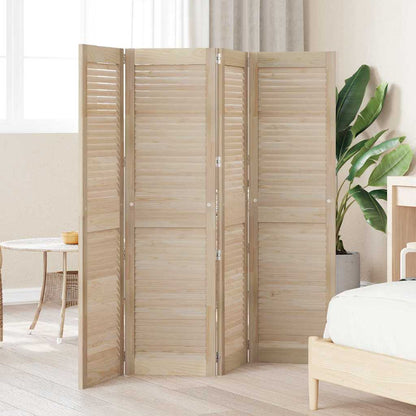 Porta per Armadio 4 pcs Naturale 140.5 x 2.1 x 49.5 cm