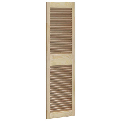 Porta per Armadio 4 pcs Naturale 140.5 x 2.1 x 49.5 cm
