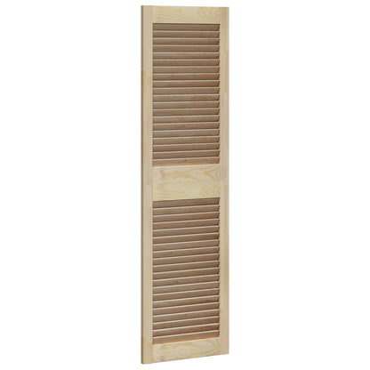 Porta per Armadio 4 pcs Naturale 140,5 x 2,1 x 39,5 cm