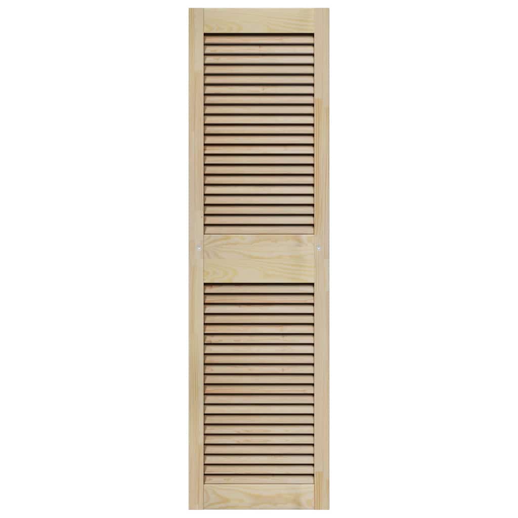Porta per Armadio 4 pcs Naturale 140.5 x 2.1 x 49.5 cm