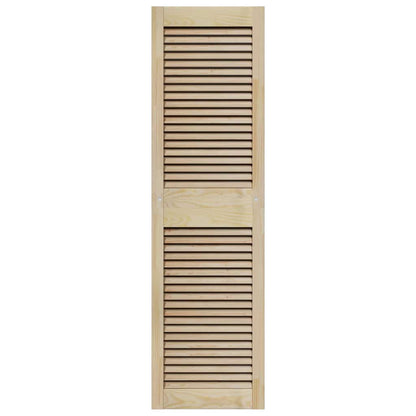 Porta per Armadio 4 pcs Naturale 140.5 x 2.1 x 49.5 cm