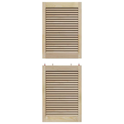 Porte per Armadi con porta 4 pcs Marrone 140.5 x 49.5 x 2.1 cm