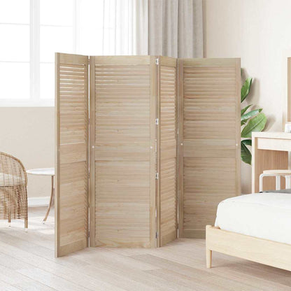Porta per Armadio 4 pcs Naturale 140.5 x 2.1 x 49.5 cm