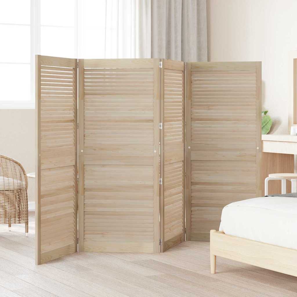 Porta per Armadio 4 pcs Naturale 140.5 x 2.1 x 49.5 cm