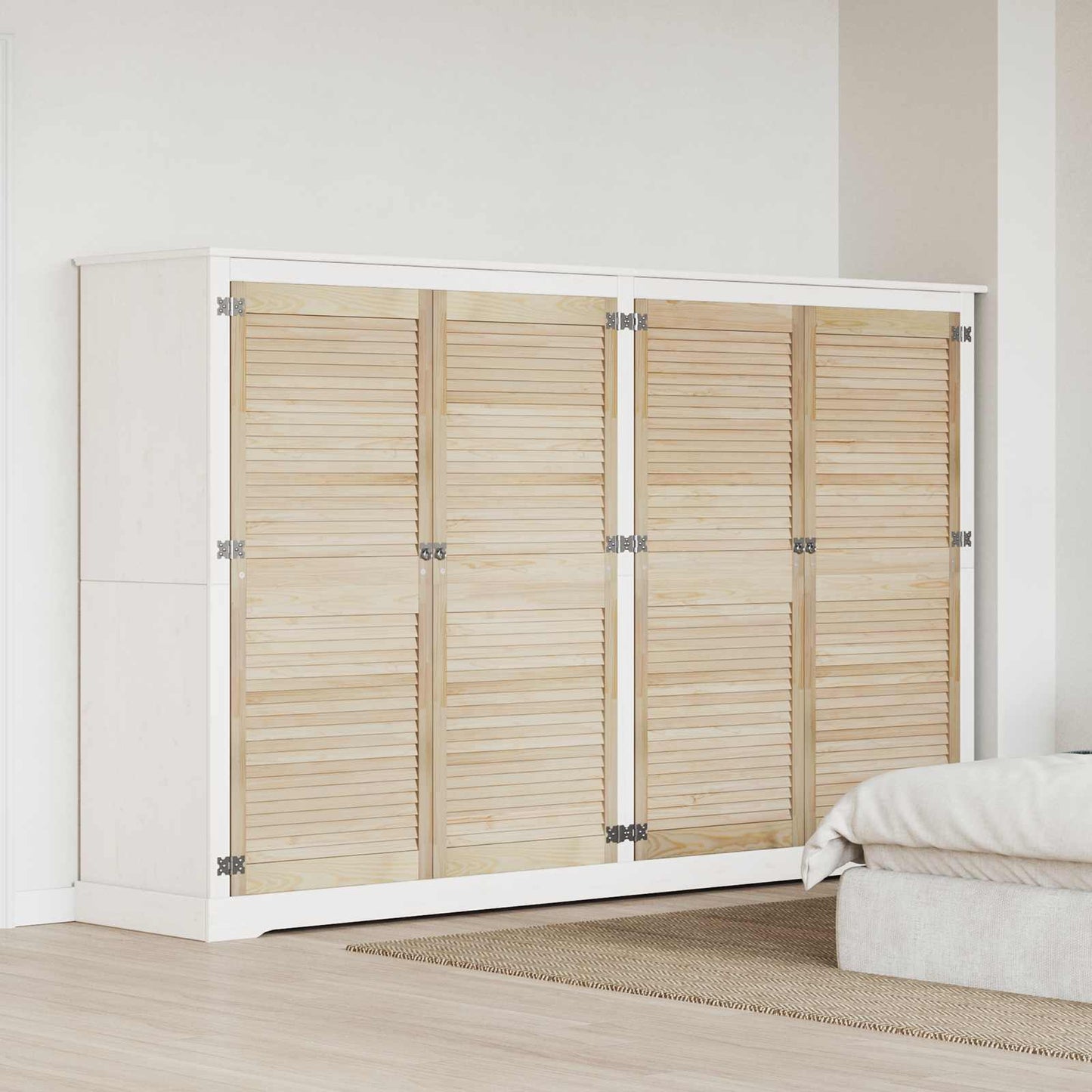 Porta per Armadio con porta 4 pcs Naturale 140.5 x 2 x 59.5 cm