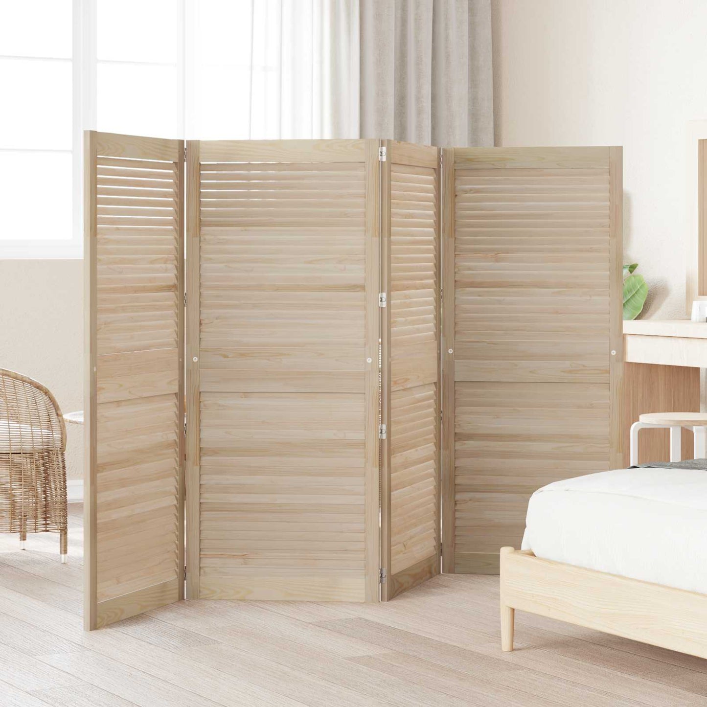 Porta per Armadio con porta 4 pcs Naturale 140.5 x 2 x 59.5 cm