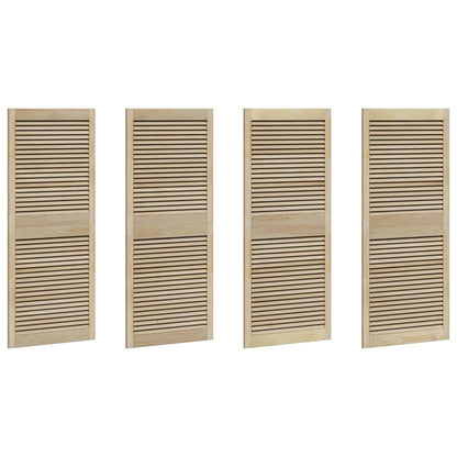 Porta per Armadio con porta 4 pcs Naturale 140.5 x 2 x 59.5 cm