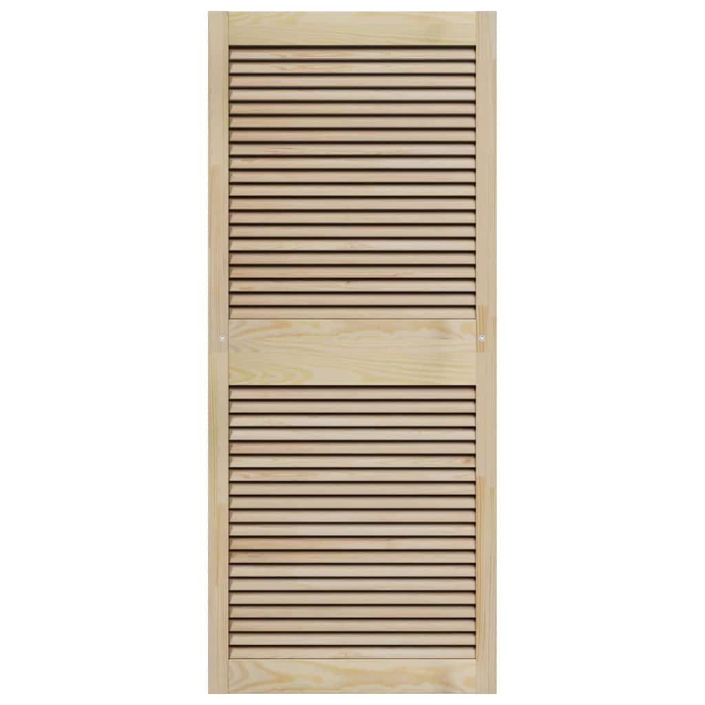 Porta per Armadio 4 pcs Naturale 140.5 x 2.1 x 49.5 cm