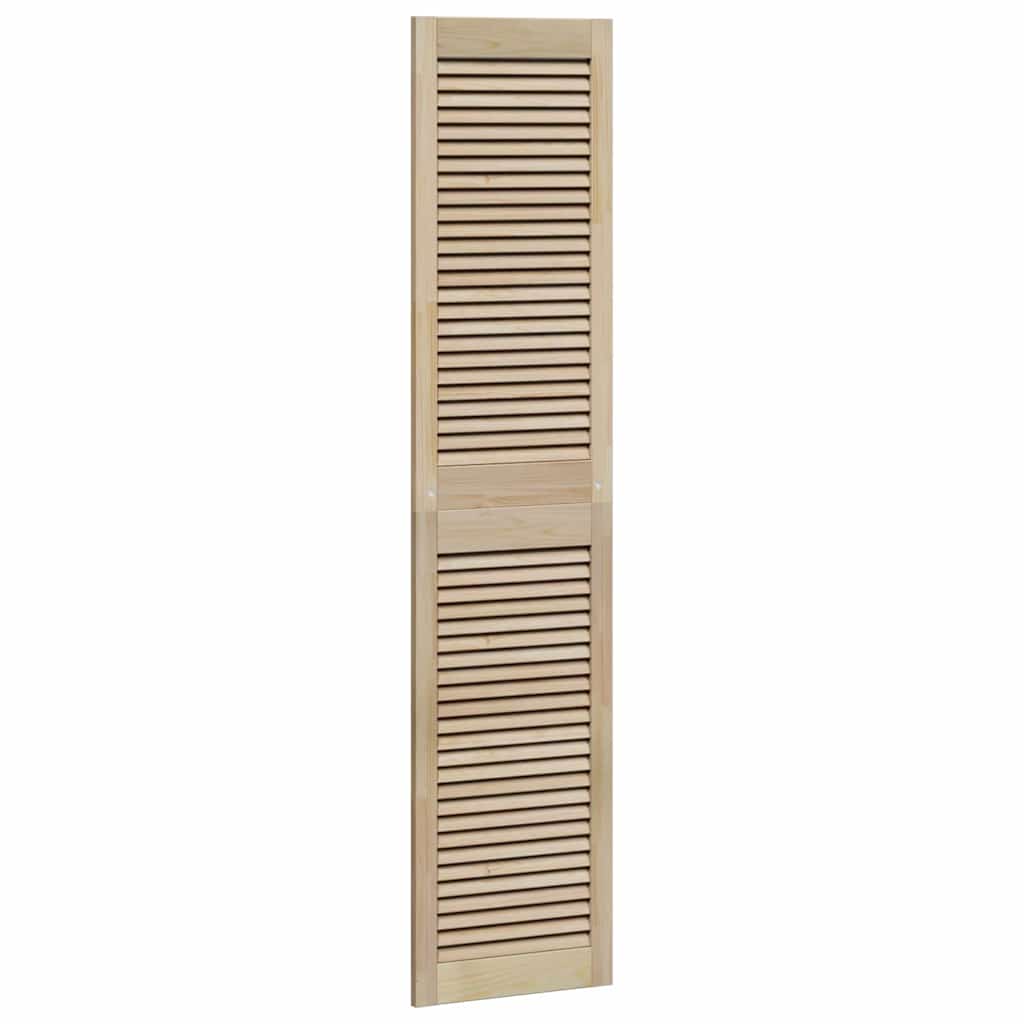 Porta per Armadio 4 pcs Naturale 140.5 x 2.1 x 49.5 cm