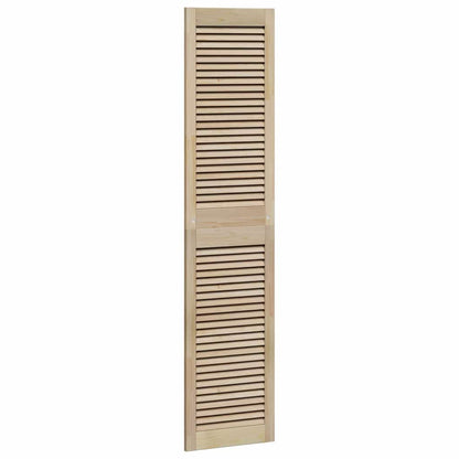 Porta per Armadio 4 pcs Naturale 140.5 x 2.1 x 49.5 cm