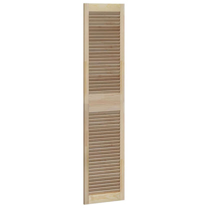 Porta per Armadio 4 pcs Naturale 140.5 x 2.1 x 49.5 cm