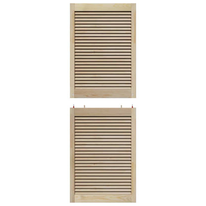 Porte per Armadi con porta 4 pcs Marrone 170 x 59.5 x 2.1 cm