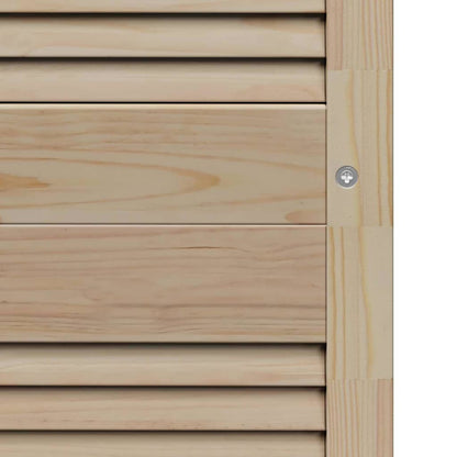 Porte per Armadi con porta 4 pcs Marrone 170 x 59.5 x 2.1 cm