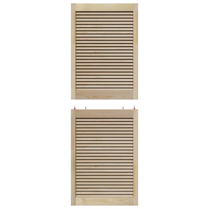 Porta per Armadio con porta 4 pcs Naturale 170 x 2,1 x 59,5 cm