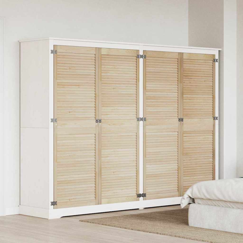 Porta per Armadio 4 pcs Naturale 140.5 x 2.1 x 49.5 cm