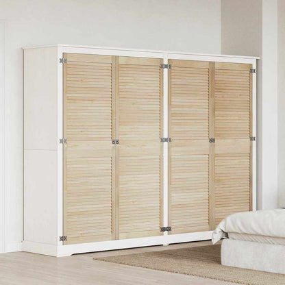 Porta per Armadio 4 pcs Naturale 140.5 x 2.1 x 49.5 cm
