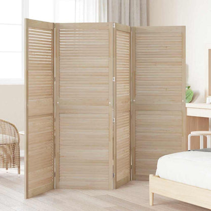 Porta per Armadio 4 pcs Naturale 140.5 x 2.1 x 49.5 cm