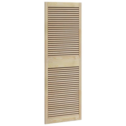 Porta per Armadio 4 pcs Naturale 140.5 x 2.1 x 49.5 cm