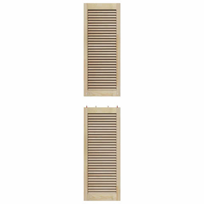 Porte per Armadi con porta 4 pcs Marrone 201 x 39.5 x 2.1 cm