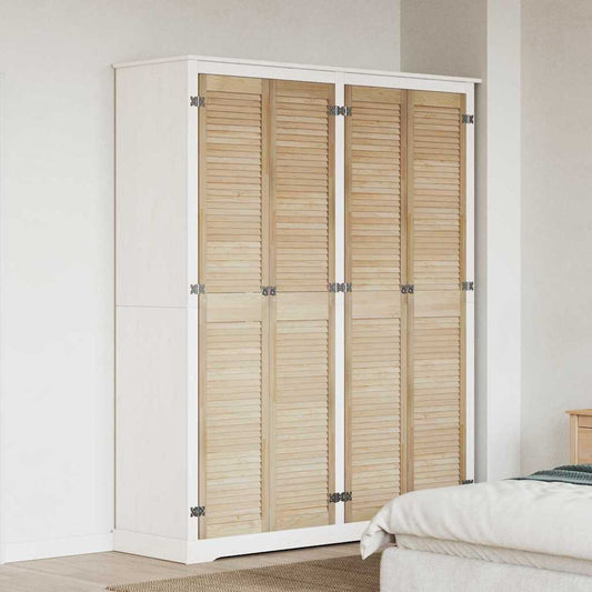 Porte per Armadi con porta 4 pcs Marrone 201 x 39.5 x 2.1 cm