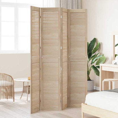 Porta per Armadio 4 pcs Naturale 140.5 x 2.1 x 49.5 cm