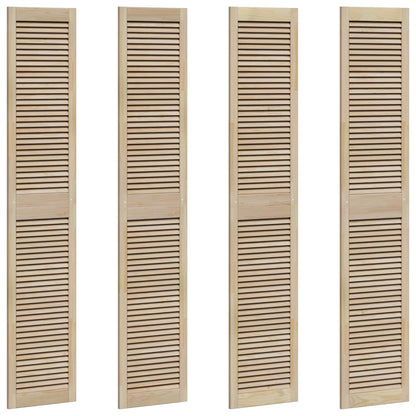 Porta per Armadio con porta 4 pcs Naturale 201 x 2,1 x 39,5 cm | homemem39