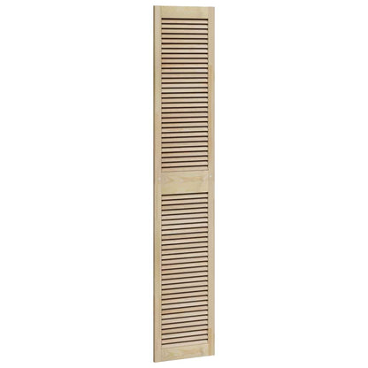 Porte per Armadi con porta 4 pcs Marrone 201 x 39.5 x 2.1 cm