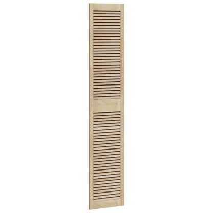 Porta per Armadio con porta 4 pcs Naturale 201 x 2,1 x 39,5 cm | homemem39