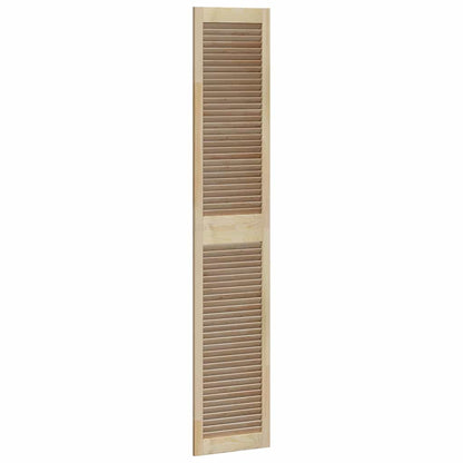 Porte per Armadi con porta 4 pcs Marrone 201 x 39.5 x 2.1 cm