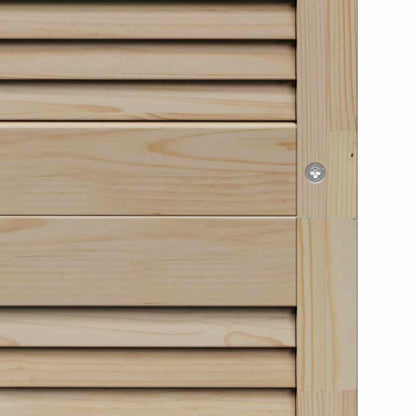 Porte per Armadi con porta 4 pcs Marrone 201 x 49.5 x 2.1 cm