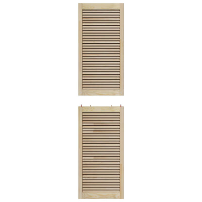 Porta per Armadio con porta 4 pcs Naturale 140.5 x 2 x 59.5 cm