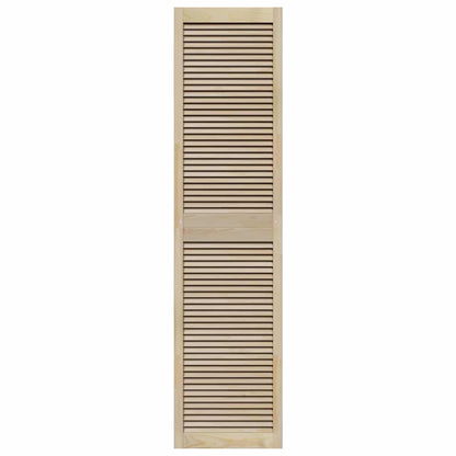 Porte per Armadi con porta 4 pcs Marrone 201 x 49.5 x 2.1 cm