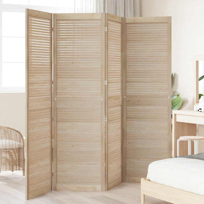 Porta per Armadio 4 pcs Naturale 140.5 x 2.1 x 49.5 cm