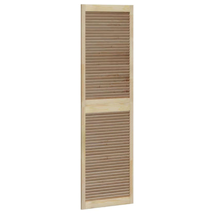 Porta per Armadio 4 pcs Naturale 140.5 x 2.1 x 49.5 cm