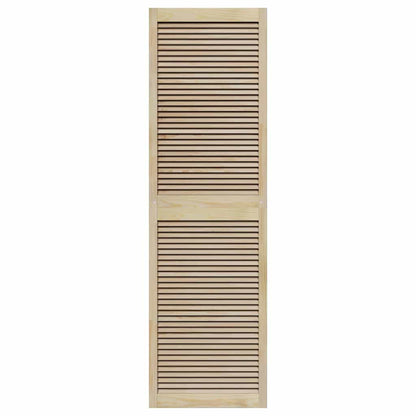 Porte per Armadi con porta 4 pcs Marrone 201 x 59.5 x 2.1 cm