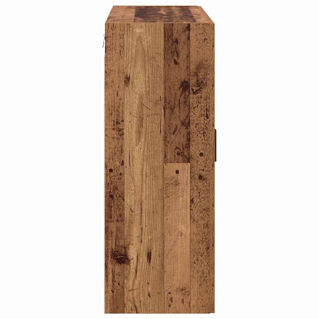 Armadi da Muro 2 pcs Legno vecchio 69.5 x 34 x 90 cm - homemem39