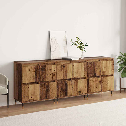 Sideboards 3 pcs Legno vecchio 180 x 35 x 70 cm - homemem39