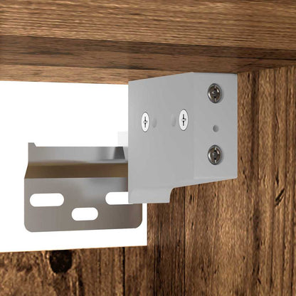 Credenza 2 pcs Legno vecchio Legno multistrato | homemem39