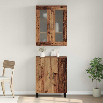 Credenza Legno vecchio 69,5 x 34 x 180 cm Legno multistrato - homemem39